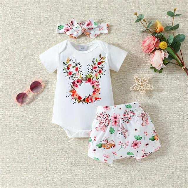 Floral bunny, BG