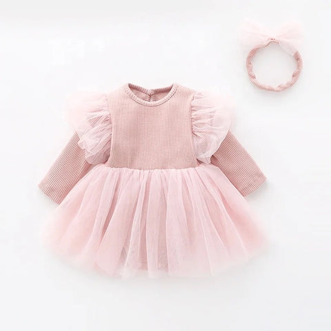 Pink princess mesh dress, BG
