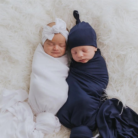 Various colour swaddle sets