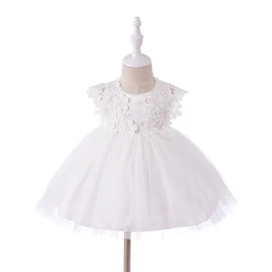 White floral detail dress, BG