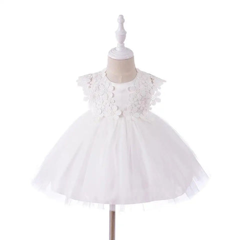 White floral detail dress, BG