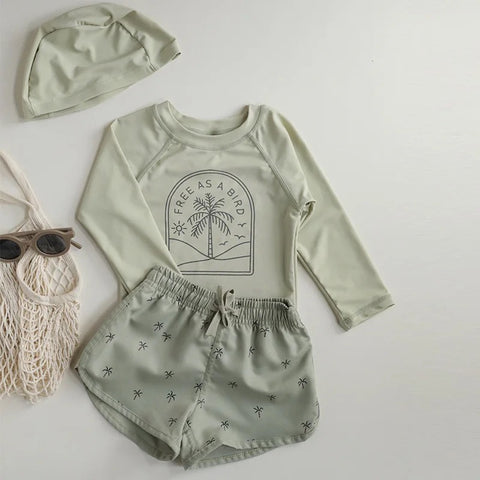 Swimwear, Olive, BB