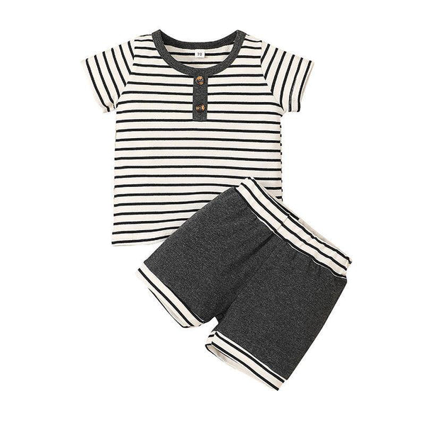 Stripes, 2 Piece outfit.  BB