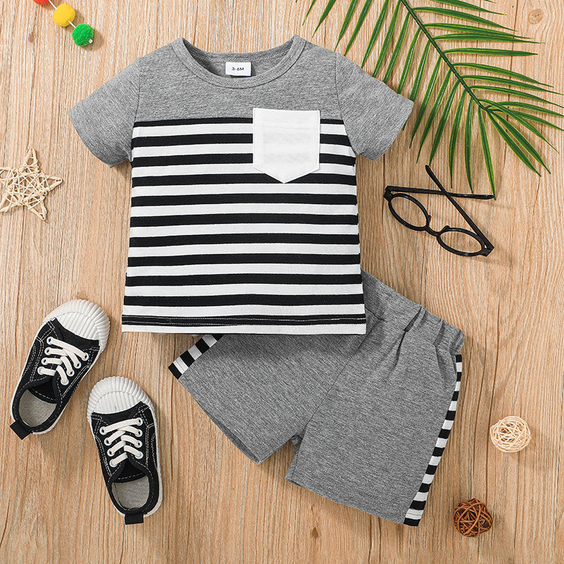 Stripes-2 Piece Outfit, BB