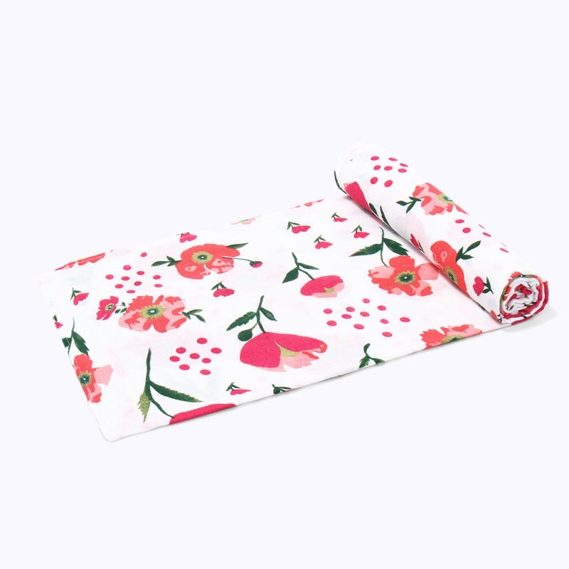 Floral, Bamboo and Cotton Muslin