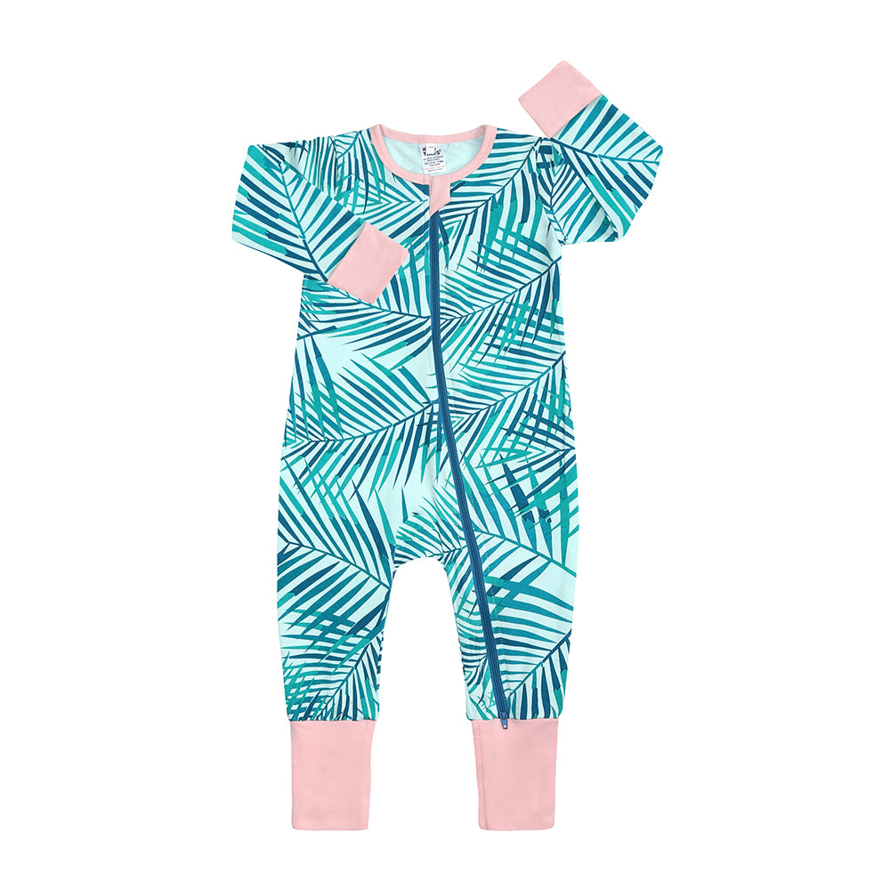 Miss Island Zip Romper, BG