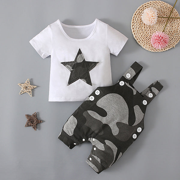 Camo Star 2 Piece outfit, BB